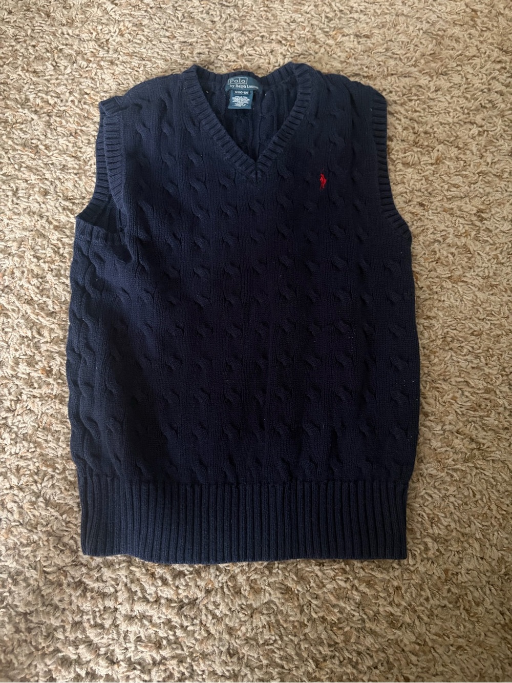Boys Polo Ralph Lauren vest, size 10/12